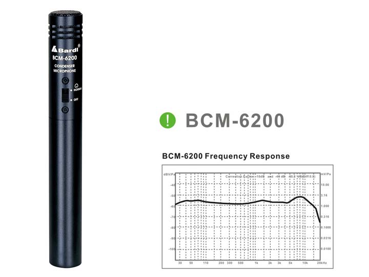 BARDL 乐器专用电容麦克风 BCM-6200