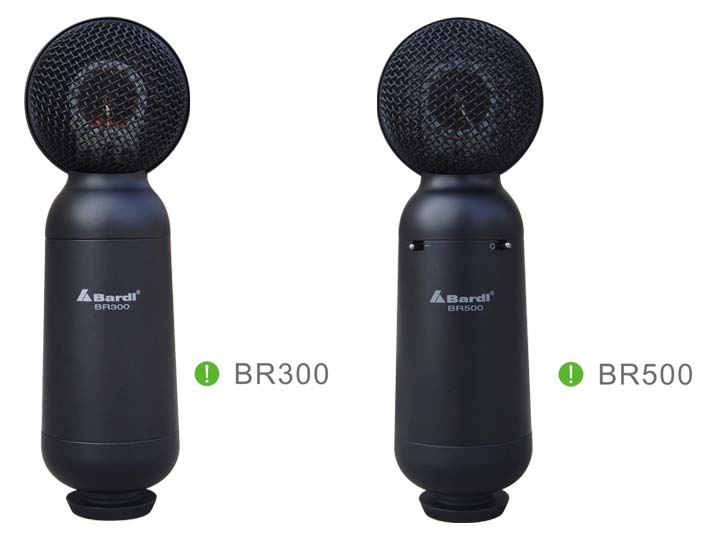 BARDL BR300/BR500 专业广播录音大膜电容麦克风