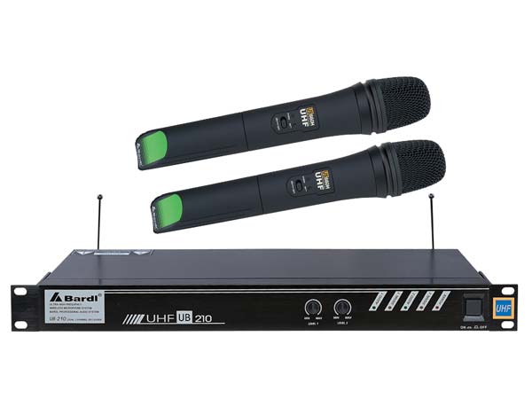 BARDL UHF双频道无线话筒系统 UB-210
