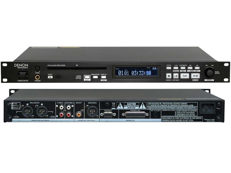 DENON DN-C620 机架安装专业CD播放机